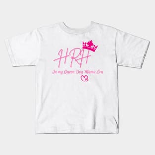 HRH in my Queen Dog Mama Era Kids T-Shirt